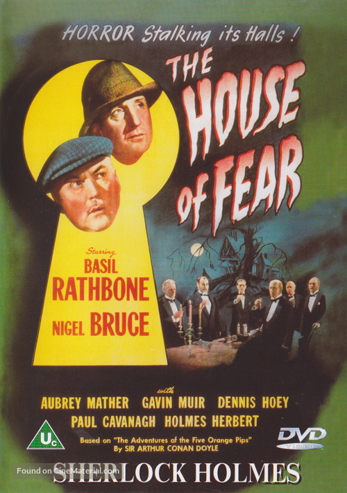 The House of Fear - British DVD movie cover