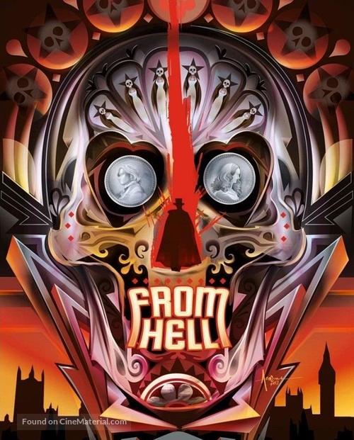 From Hell - German Blu-Ray movie cover