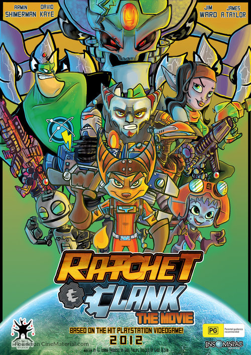 Ratchet and Clank - Australian Movie Poster