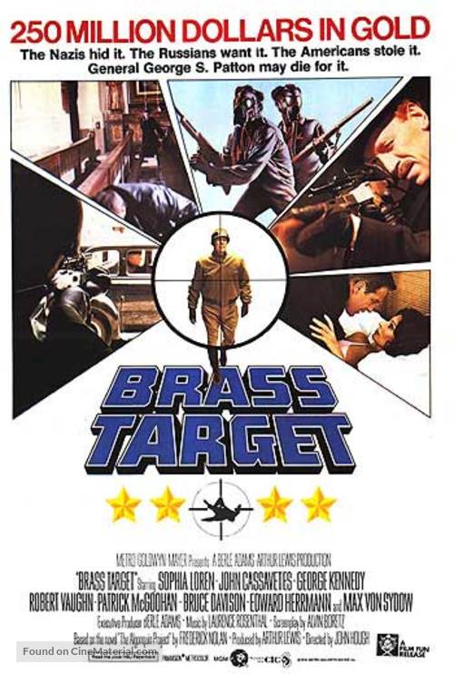 Brass Target - Movie Poster