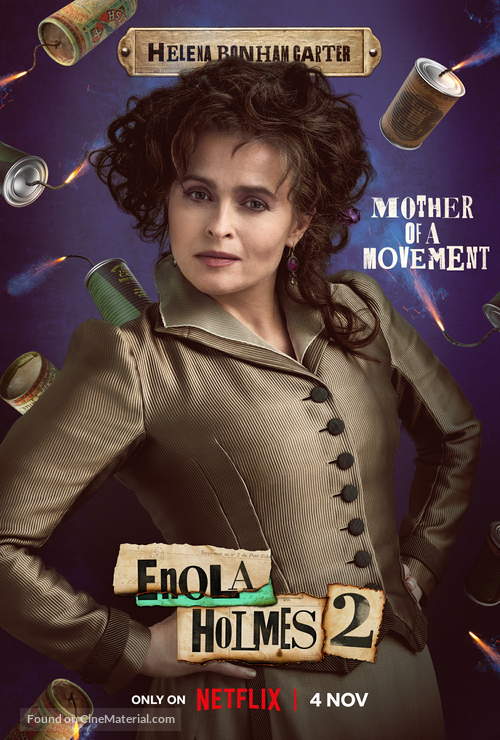 Enola Holmes 2 - Movie Poster