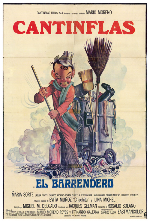 Barrendero, El - Mexican Movie Poster