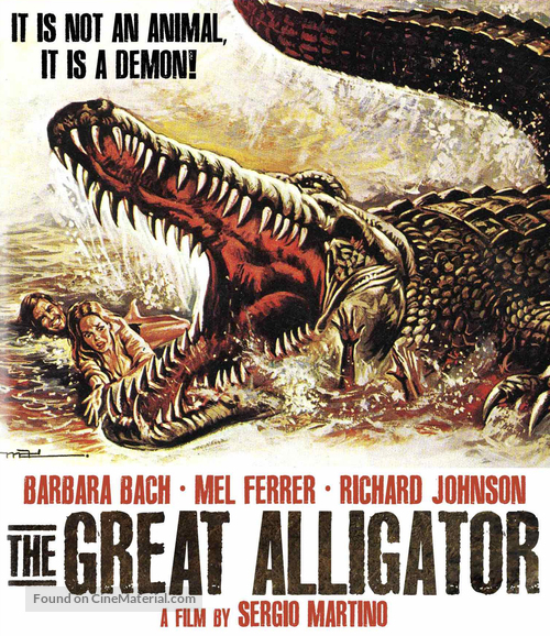 Il fiume del grande caimano - Blu-Ray movie cover