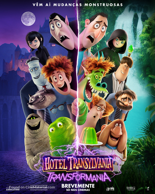 Hotel Transylvania: Transformania - Portuguese Movie Poster
