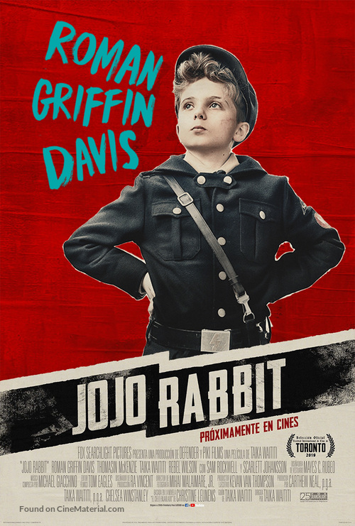 Jojo Rabbit - Argentinian Movie Poster