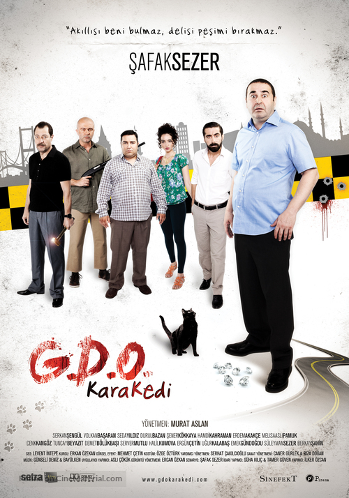 G.D.O. Kara Kedi - Turkish Movie Poster