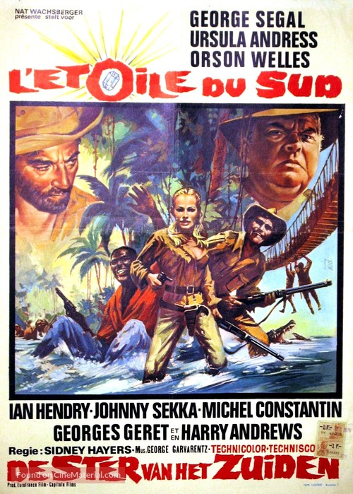 The Southern Star - Belgian Movie Poster
