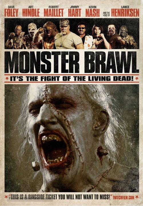 Monster Brawl - DVD movie cover