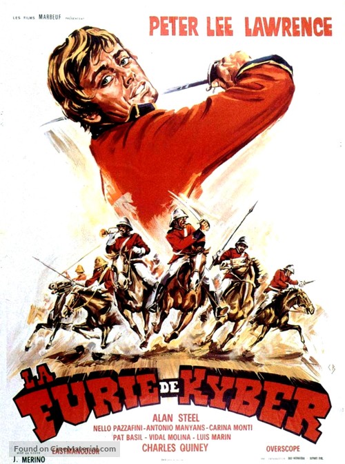 La furia dei Khyber - French Movie Poster