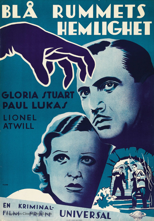 Secret of the Blue Room - Swedish Movie Poster