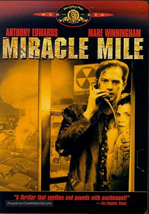 Miracle Mile - DVD movie cover