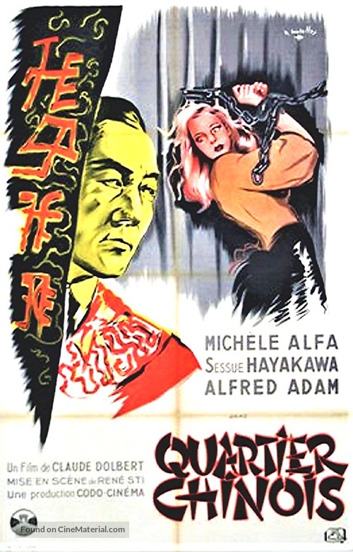 Quartier chinois - French Movie Poster