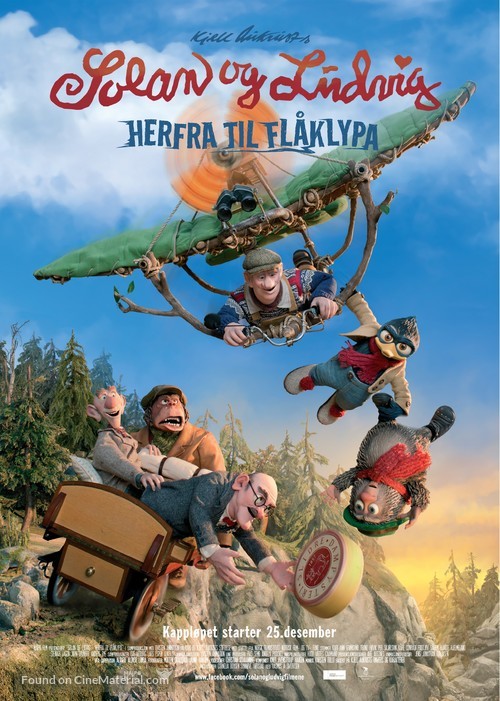 Solan og Ludvig: Herfra til Fl&aring;klypa - Norwegian Movie Poster