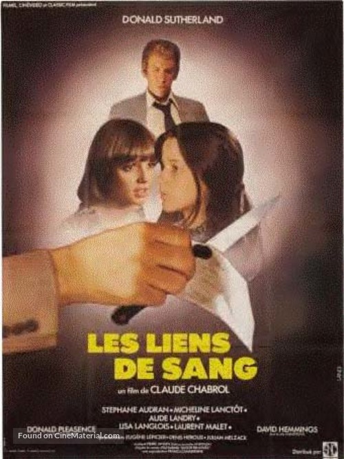 Les liens de sang - French Theatrical movie poster