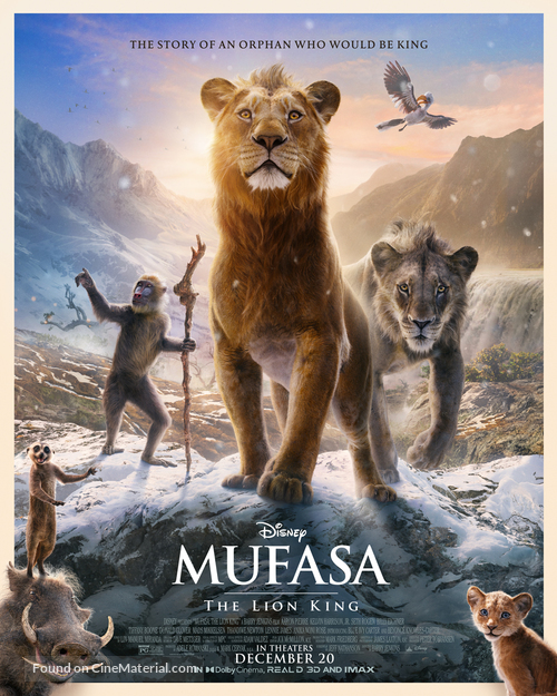 Mufasa: The Lion King - Movie Poster