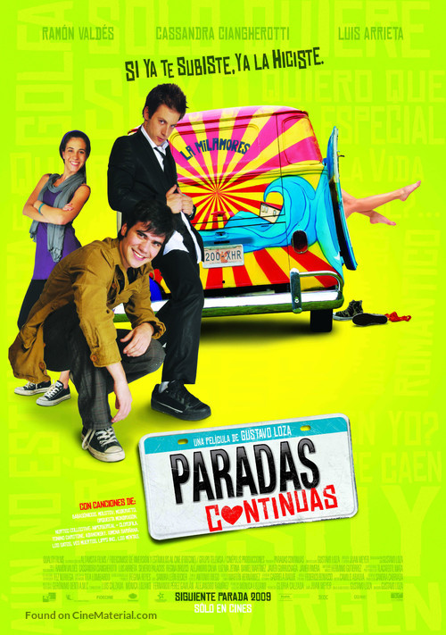 Paradas continuas - Mexican Movie Poster