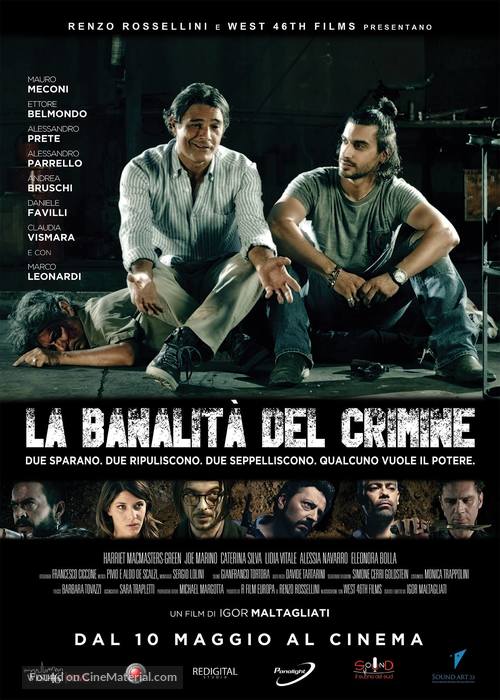 The Banality of Crime - Italian Movie Poster