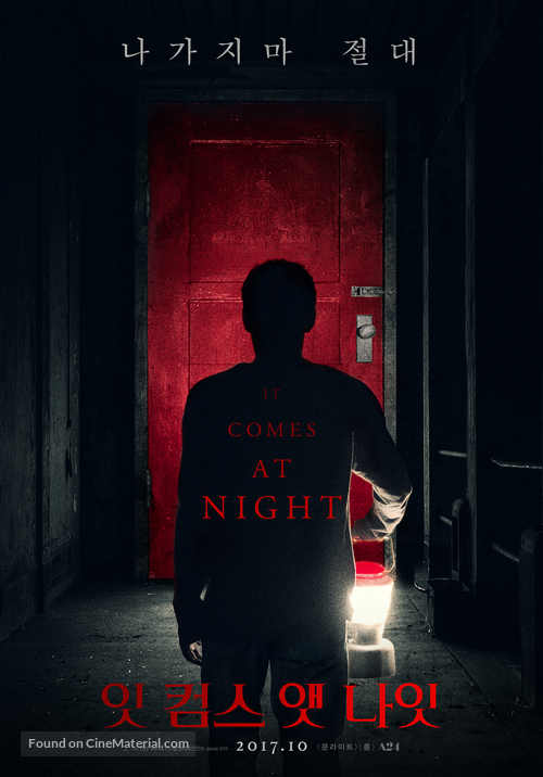 It Comes at Night - South Korean Movie Poster