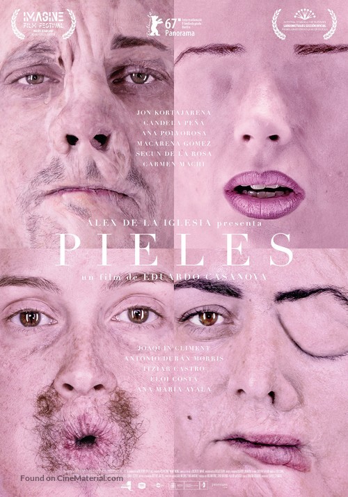 Pieles - Spanish Movie Poster