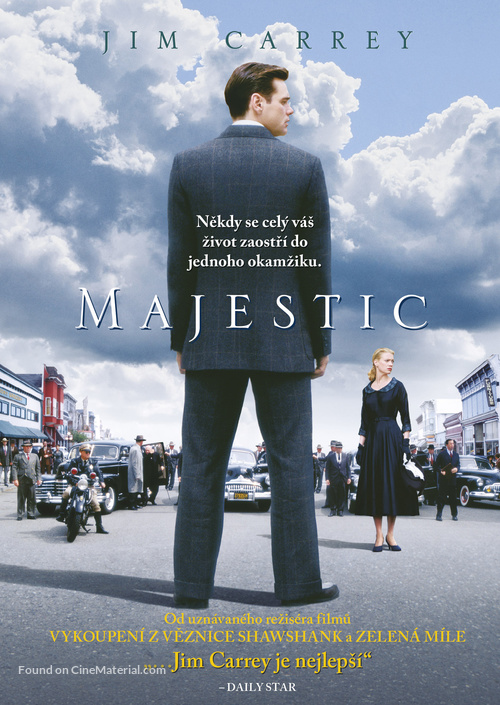 The Majestic - Czech DVD movie cover