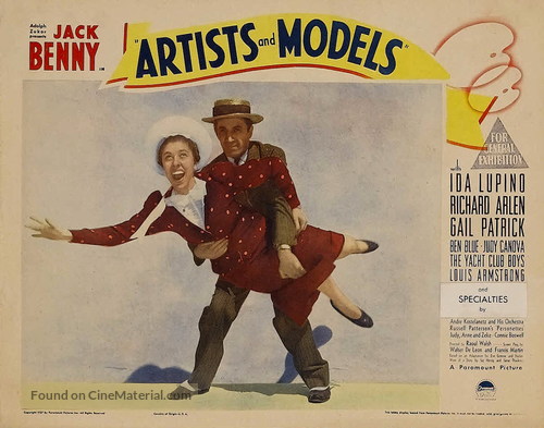 Artists &amp; Models - poster
