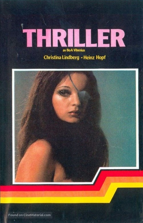 Thriller - en grym film - Swedish VHS movie cover