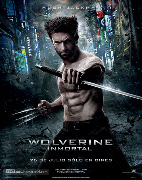 The Wolverine - Colombian Movie Poster