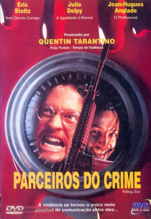 Killing Zoe - Brazilian Movie Cover