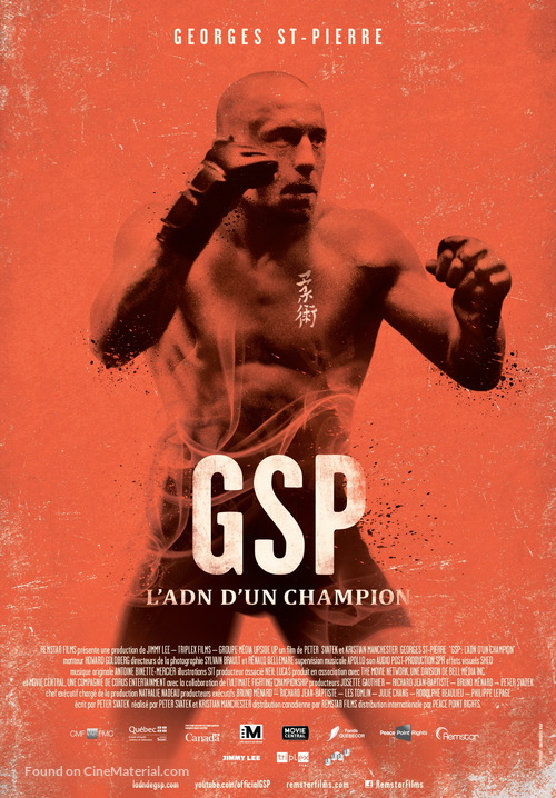 The DNA of GSP - Canadian Movie Poster