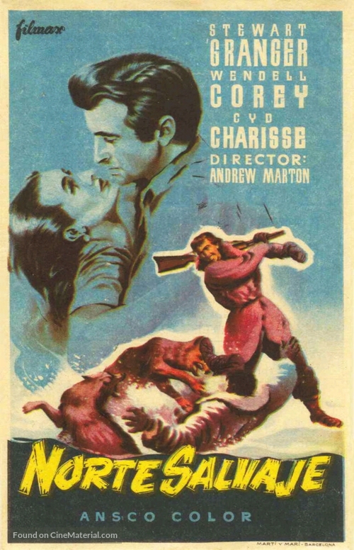 The Wild North - Spanish Movie Poster