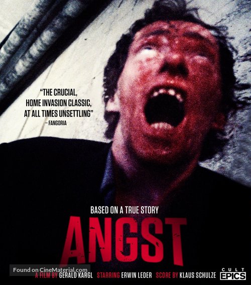 Angst - Blu-Ray movie cover