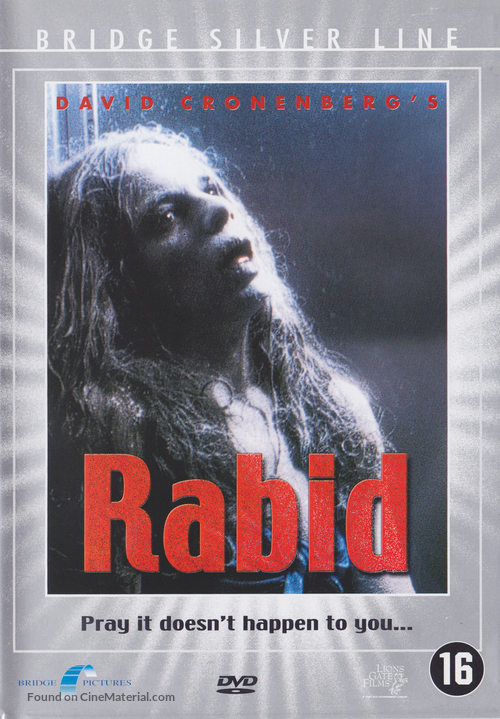 Rabid - Dutch DVD movie cover
