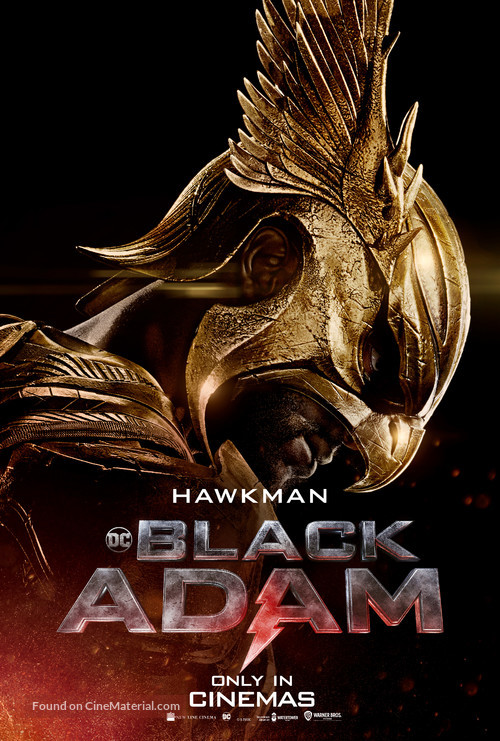 Black Adam - British Movie Poster