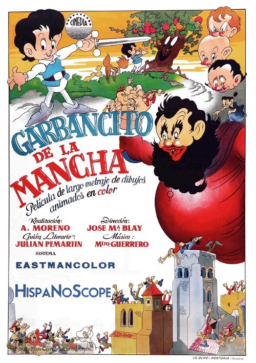 Garbancito de la Mancha - Spanish Movie Poster