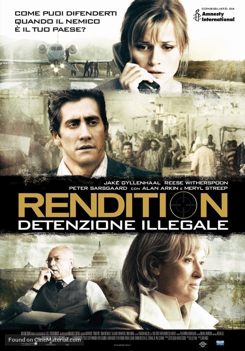 Rendition - Italian Movie Poster