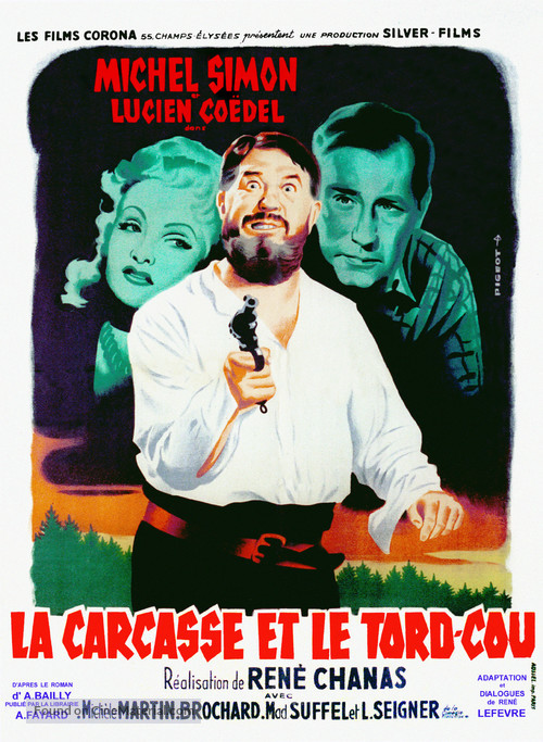 La carcasse et le tord-cou - French Movie Poster