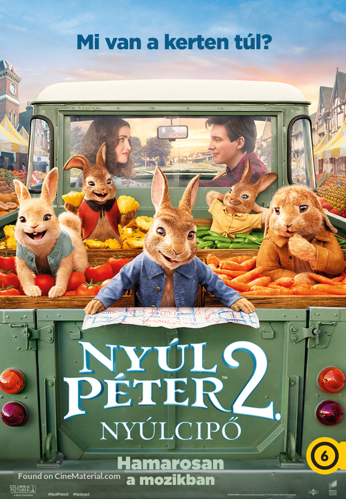 Peter Rabbit 2: The Runaway - Hungarian Movie Poster