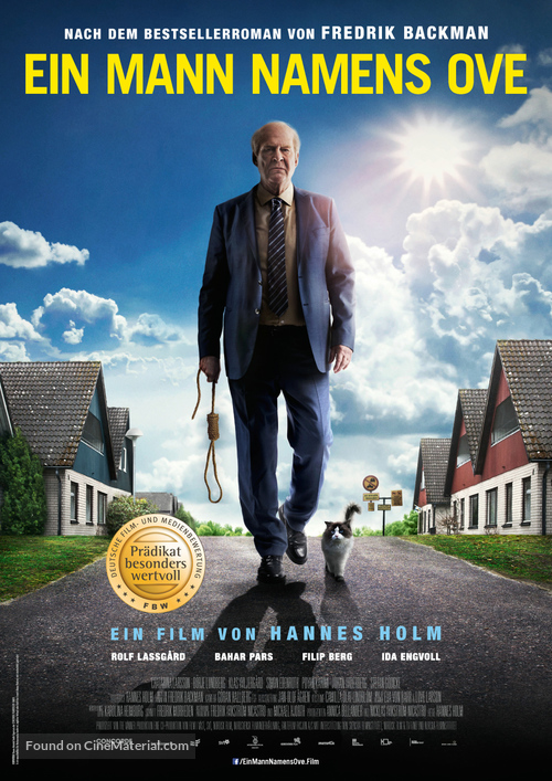 En man som heter Ove - German Movie Poster