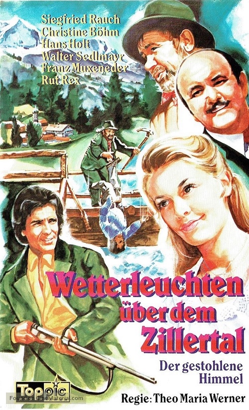 Der gestohlene Himmel - German VHS movie cover