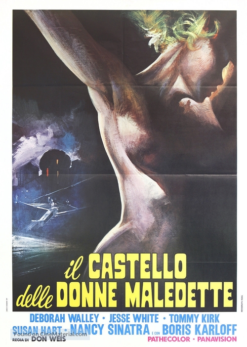 The Ghost in the Invisible Bikini - Italian Movie Poster