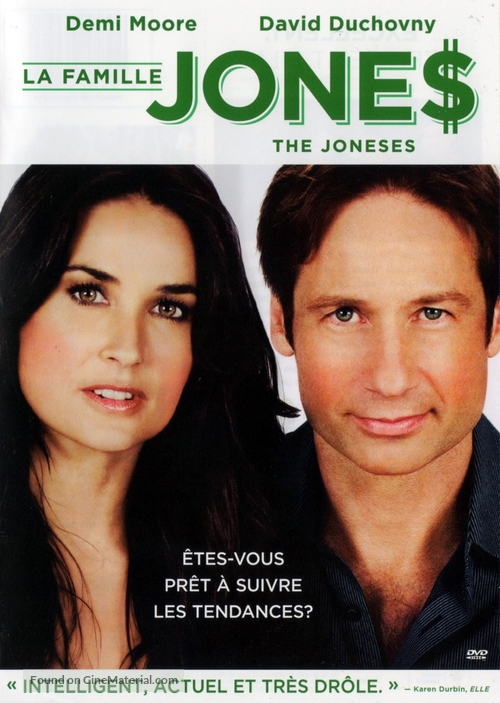 The Joneses - Canadian DVD movie cover