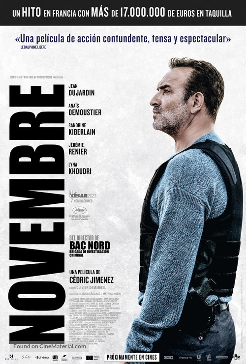 Novembre - Spanish Movie Poster