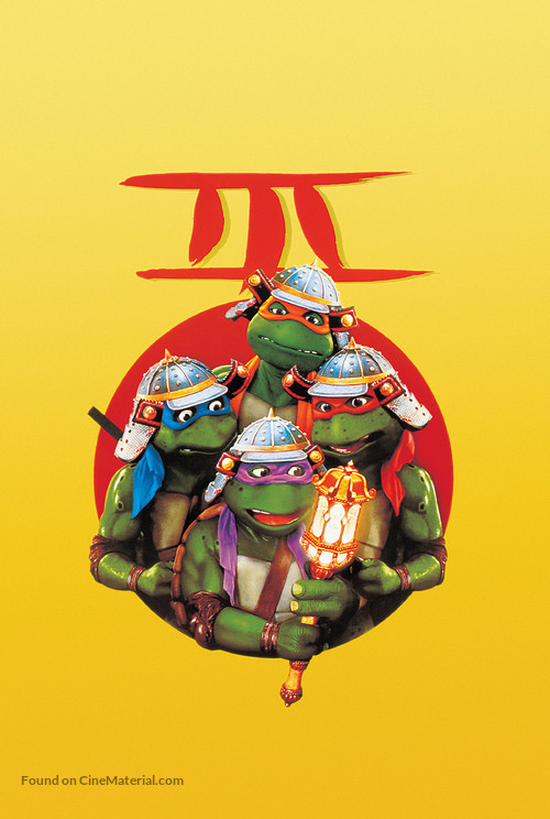 Teenage Mutant Ninja Turtles III - Key art