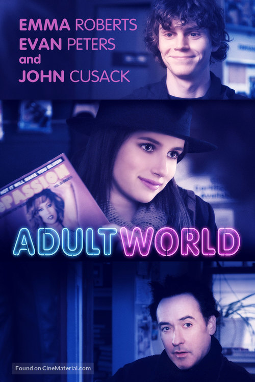 Adult World - DVD movie cover