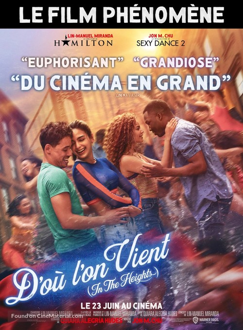 In the Heights - French Movie Poster