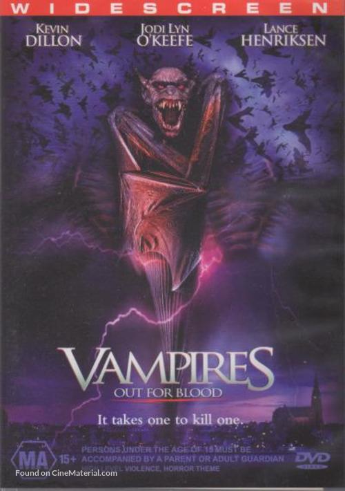 Out for Blood - Australian DVD movie cover