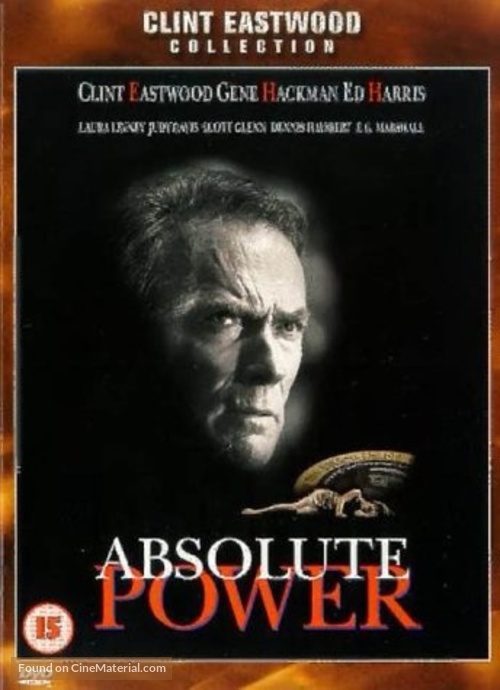 Absolute Power - British DVD movie cover
