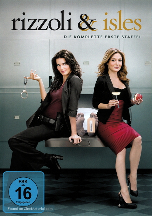 &quot;Rizzoli &amp; Isles&quot; - German DVD movie cover