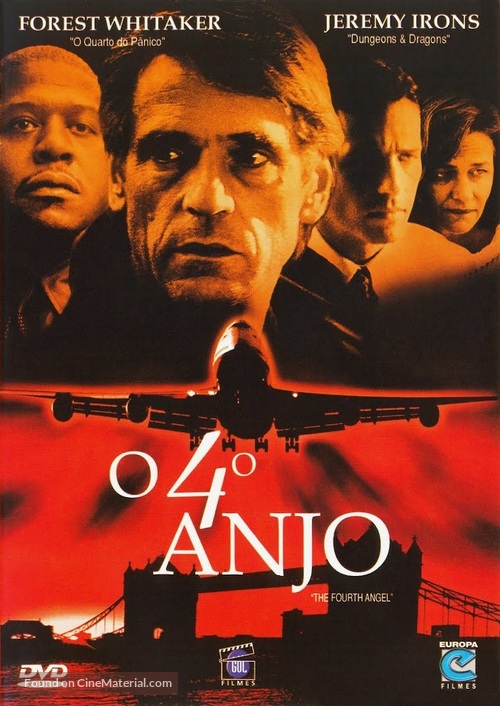 The Fourth Angel - Brazilian DVD movie cover
