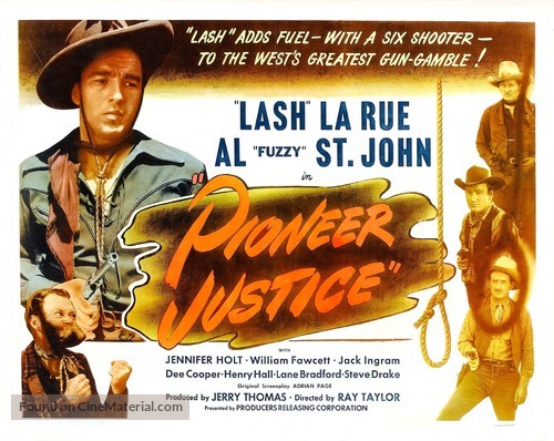 Pioneer Justice - Movie Poster